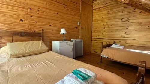 Dormitorio en Cabaña dentro del Parque Nacional Los Alerces