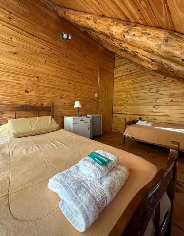 Dormitorio en Cabaña dentro del Parque Nacional Los Alerces