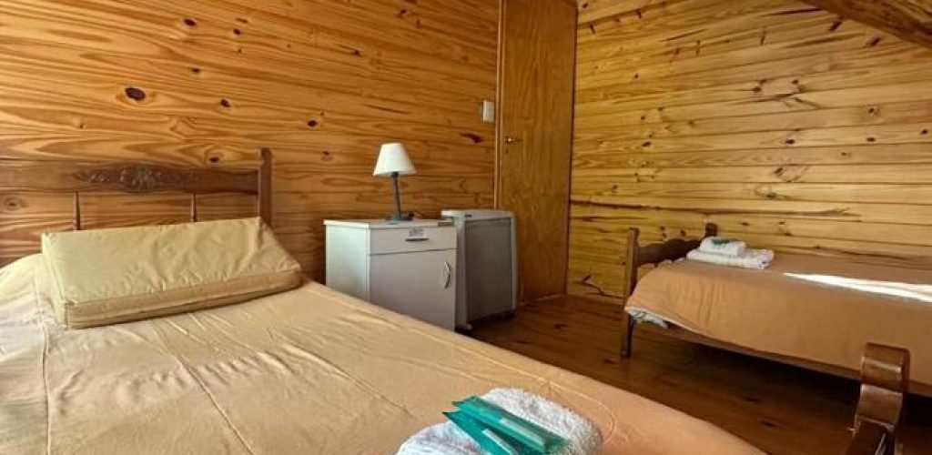 Dormitorio en Cabaña dentro del Parque Nacional Los Alerces