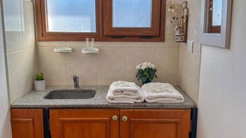 Baño de uno de nuestros alojamientos en Esquel