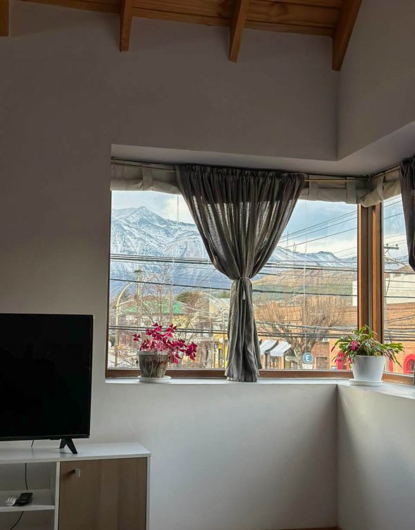 Vista desde uno de nuestros departamentos en Esquel