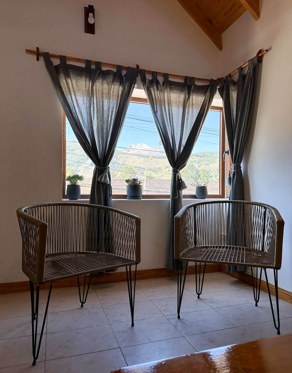 Vista de montaña en uno de nuestros departamentos en Esquel