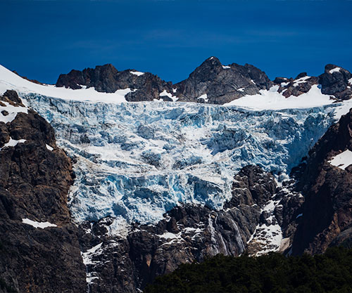 Glaciar Torrecillas, Esquel, Chubut